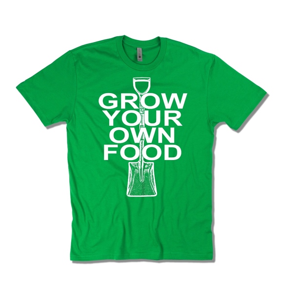Happy Family Clothing Other - Grow Your Own Food Unisex T-shirt Green Gardening Graphic Tee NWT
